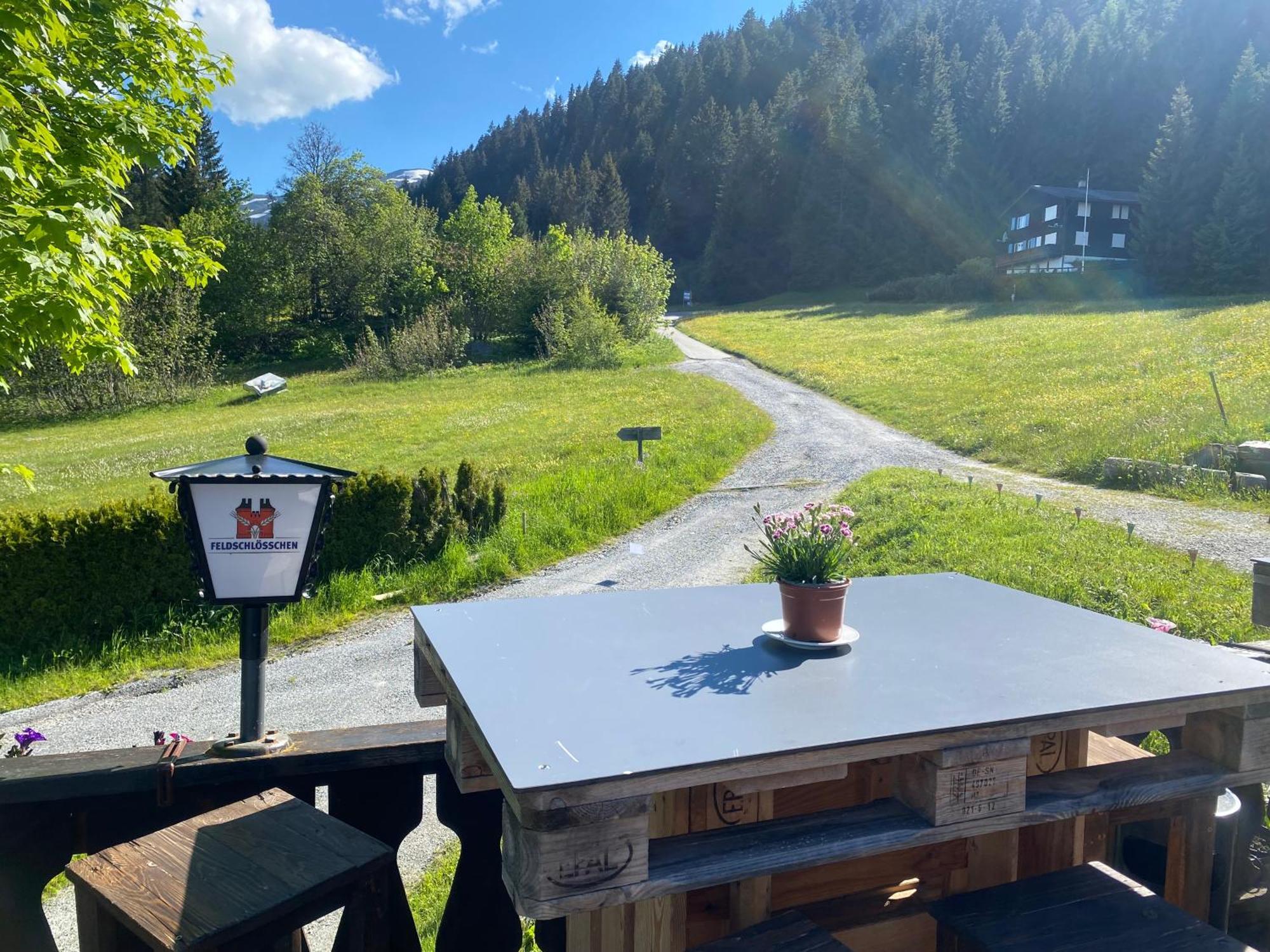 Bergpension Battagliahuette Malix Buitenkant foto