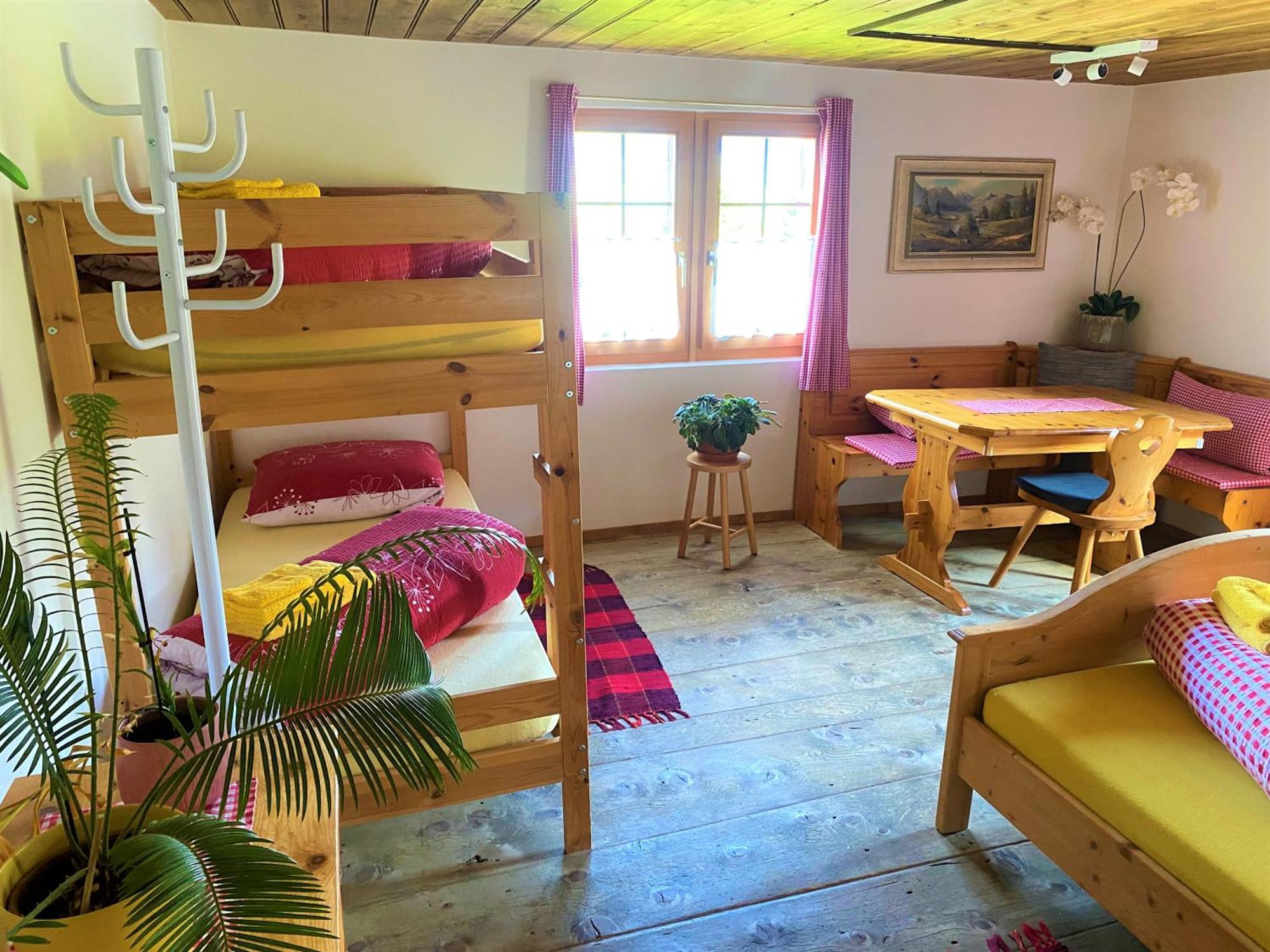 Bergpension Battagliahuette Malix Buitenkant foto