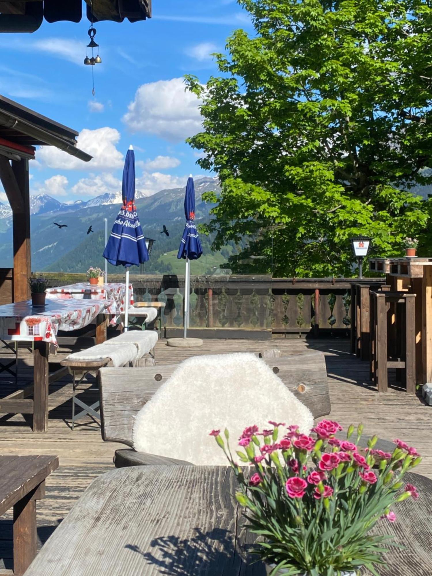 Bergpension Battagliahuette Malix Buitenkant foto