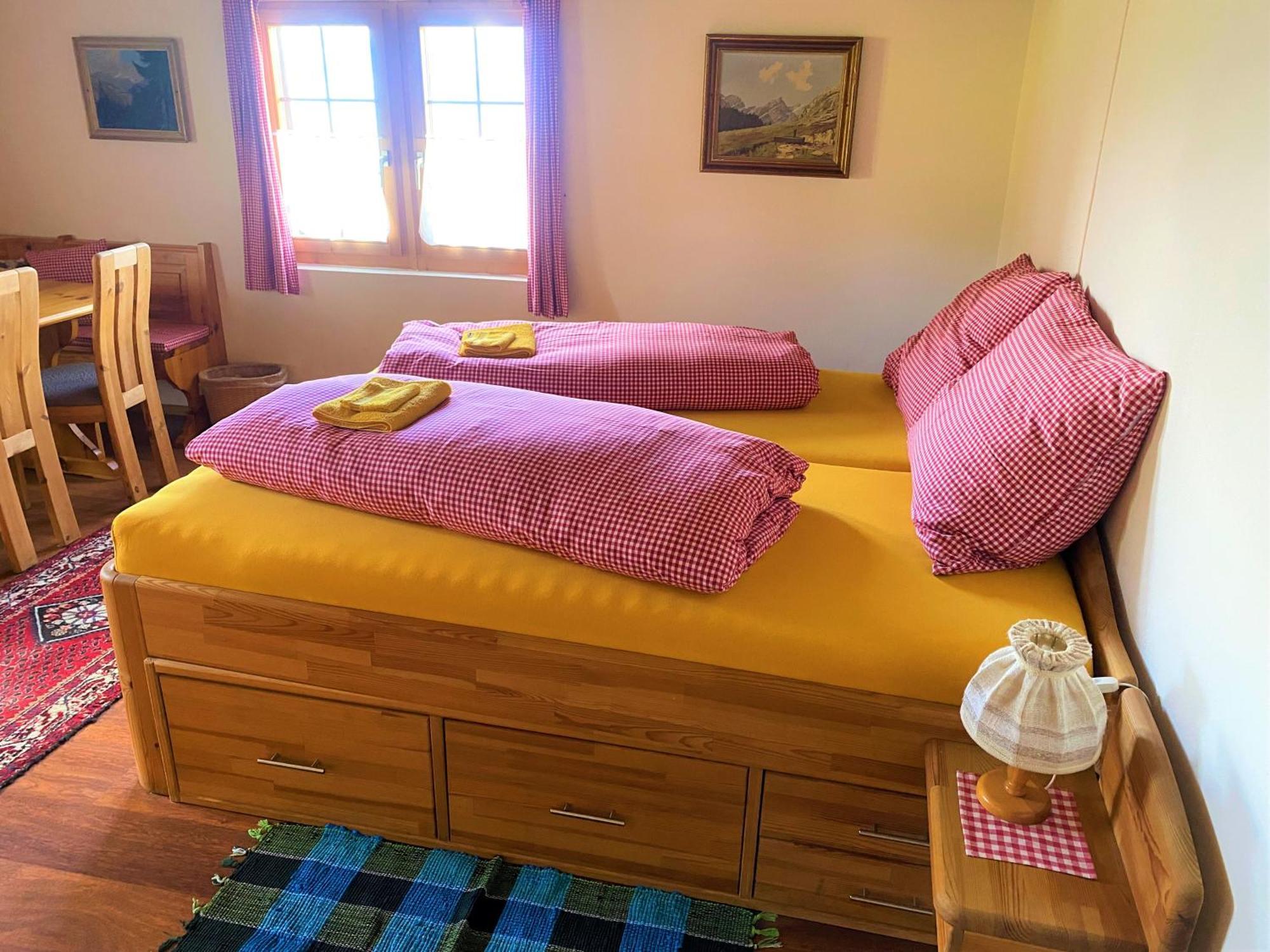 Bergpension Battagliahuette Malix Buitenkant foto