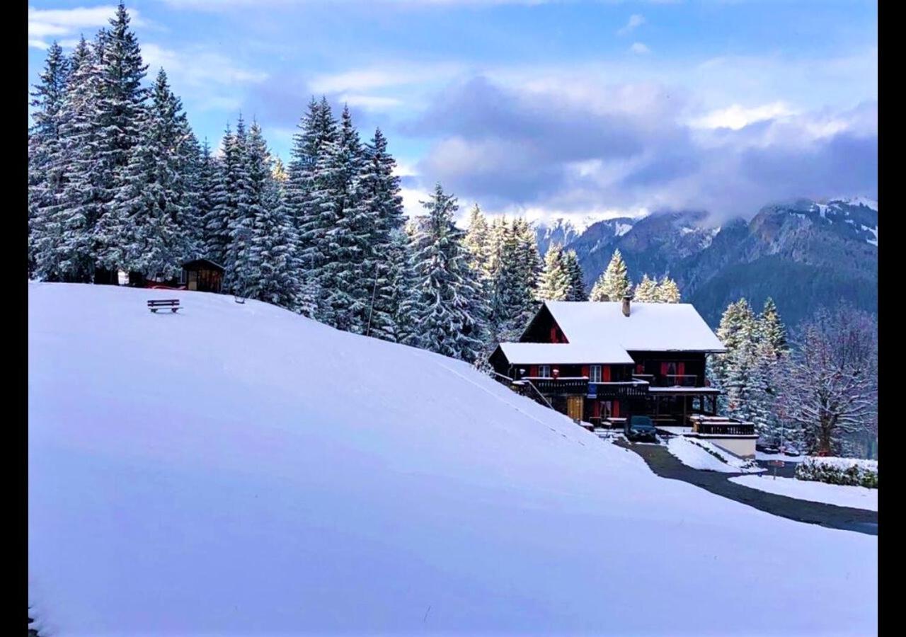 Bergpension Battagliahuette Malix Buitenkant foto