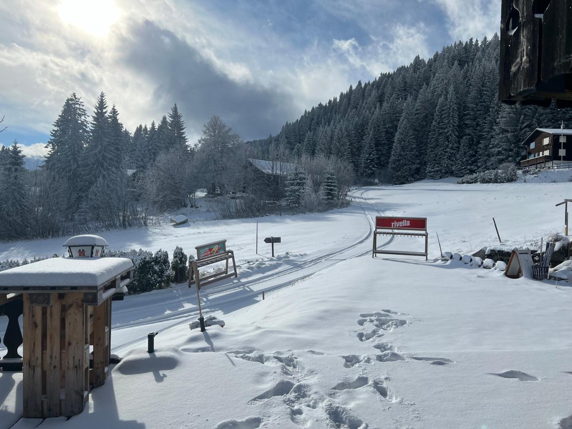 Bergpension Battagliahuette Malix Buitenkant foto