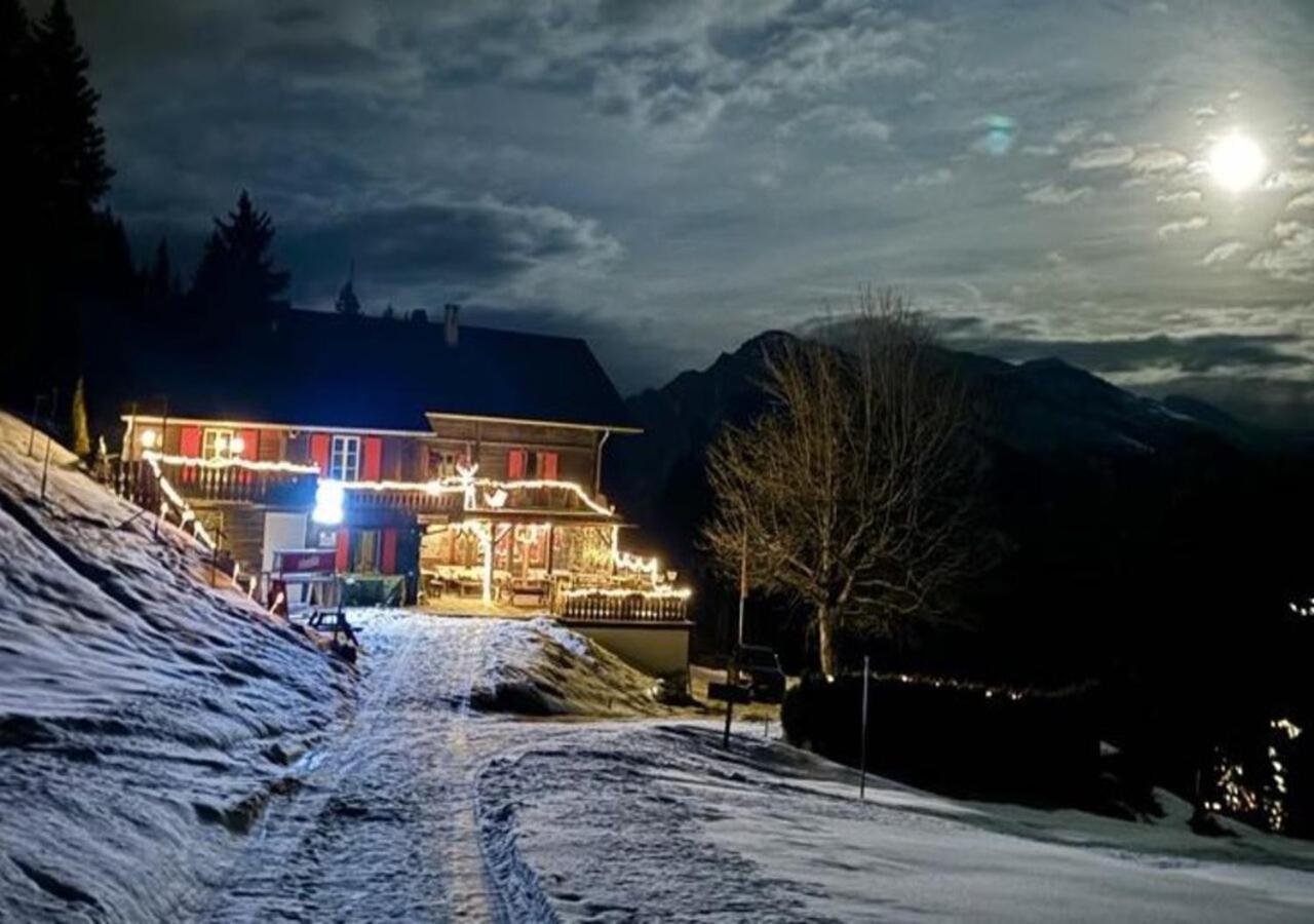 Bergpension Battagliahuette Malix Buitenkant foto