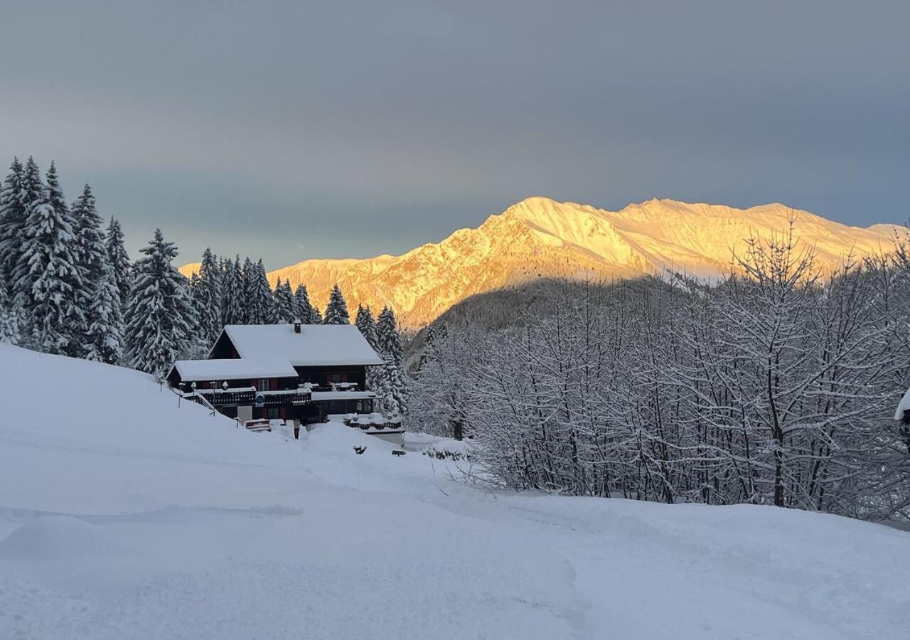 Bergpension Battagliahuette Malix Buitenkant foto